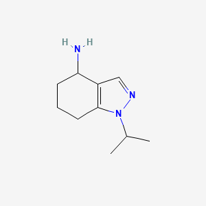 1-(Propan-2-yl)-4,5,6,7-tetrahydro-1H-indazol-4-amine