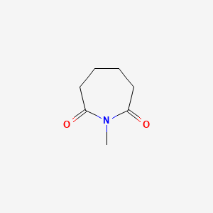 molecular formula C7H11NO2 B13977647 1-Methylazepane-2,7-dione CAS No. 19519-86-9