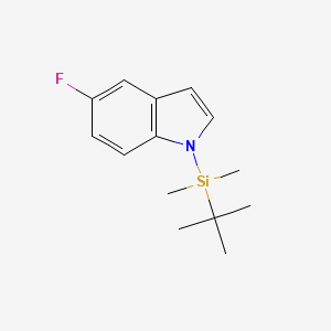 B1397766 1-(tert-butyldimethylsilyl)-5-fluoro-1H-indole CAS No. 1093066-71-7