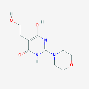 5-(2-Hydroxyethyl)-2-morpholinopyrimidine-4,6-diol