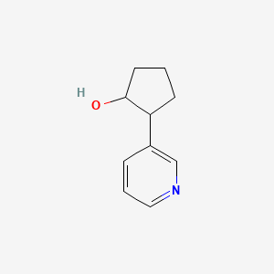 2-(Pyridin-3-yl)cyclopentan-1-ol