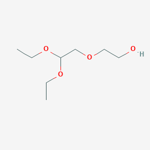 molecular formula C8H18O4 B13977891 2-(2,2-Diethoxyethoxy)ethan-1-ol CAS No. 62005-55-4