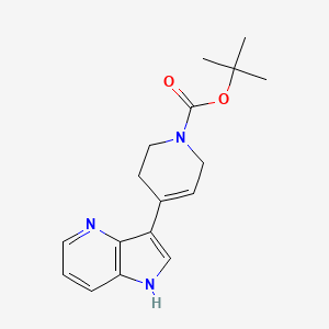 tert-butyl 4-{1H-pyrrolo[3,2-b]pyridin-3-yl}-1,2,3,6-tetrahydropyridine-1-carboxylate