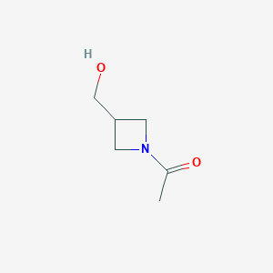 1-(3-(Hydroxymethyl)azetidin-1-yl)ethanone