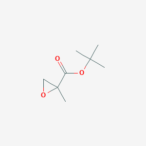 molecular formula C8H14O3 B13977964 Tert-butyl 2-methyloxirane-2-carboxylate 