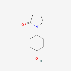 1-(4-Hydroxycyclohexyl)pyrrolidin-2-one