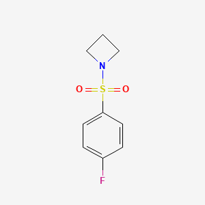 Azetidine, 1-[(4-fluorophenyl)sulfonyl]-