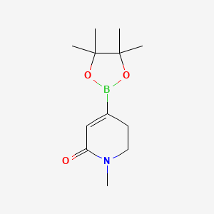 1-methyl-4-(4,4,5,5-tetramethyl-1,3,2-dioxaborolan-2-yl)-5,6-dihydropyridin-2(1H)-one