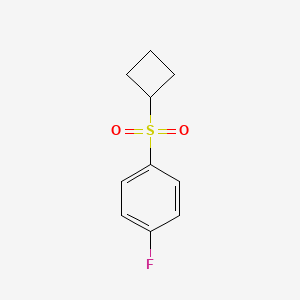Benzene, 1-(cyclobutylsulfonyl)-4-fluoro-