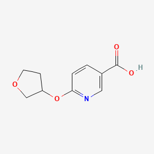 6-((Tetrahydrofuran-3-yl)oxy)nicotinic acid