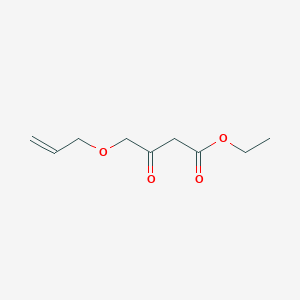 molecular formula C9H14O4 B13978182 Ethyl 3-oxo-4-[(prop-2-en-1-yl)oxy]butanoate CAS No. 134989-37-0