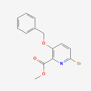 Methyl 3-(benzyloxy)-6-bromopicolinate