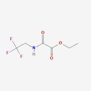 Acetic acid, 2-oxo-2-[(2,2,2-trifluoroethyl)amino]-, ethyl ester