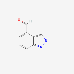 2-Methyl-2H-indazole-4-carbaldehyde