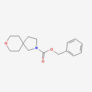 molecular formula C16H21NO3 B13978272 Benzyl 8-oxa-2-azaspiro[4.5]decane-2-carboxylate 