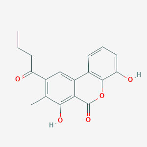 molecular formula C18H16O5 B139783 Murayalactone CAS No. 157536-36-2