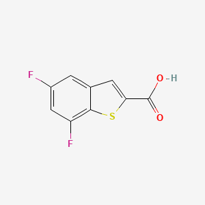 5,7-Difluoro-benzo[b]thiophene-2-carboxylic acid
