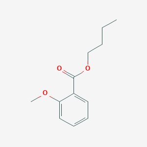 molecular formula C12H16O3 B13978392 Butyl 2-methoxybenzoate CAS No. 2364-62-7