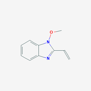 molecular formula C10H10N2O B139786 1-Methoxy-2-vinyl-1H-benzo[d]imidazole CAS No. 138972-86-8