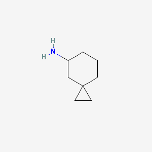 molecular formula C8H15N B1397876 Spiro[2.5]octan-5-amine CAS No. 1228531-38-1