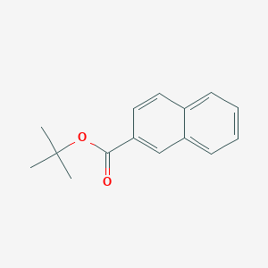 molecular formula C15H16O2 B13978781 tert-Butyl naphthalene-2-carboxylate CAS No. 115298-62-9