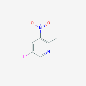 5-Iodo-2-methyl-3-nitropyridine