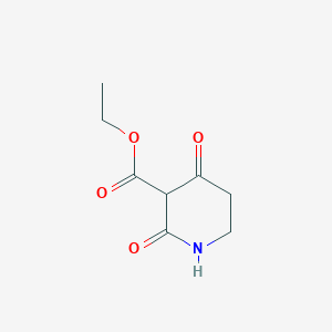 molecular formula C8H11NO4 B13978797 Ethyl 2,4-dioxopiperidine-3-carboxylate 