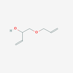 molecular formula C7H12O2 B13978805 3-Buten-2-ol, 1-(2-propenyloxy)- CAS No. 78735-39-4