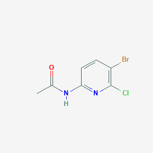 molecular formula C7H6BrClN2O B13978861 N-(5-bromo-6-chloropyridin-2-yl)acetamide 