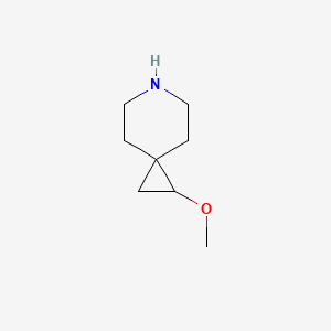molecular formula C8H15NO B13978965 1-Methoxy-6-azaspiro[2.5]octane 