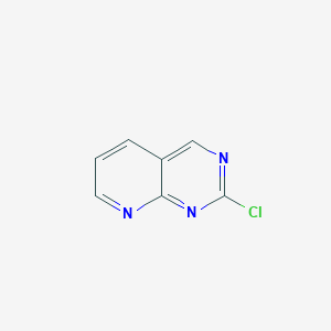 molecular formula C7H4ClN3 B1397899 2-Chloropyrido[2,3-d]pyrimidine CAS No. 1060816-71-8