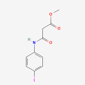 molecular formula C10H10INO3 B13979062 Methyl 3-((4-iodophenyl)amino)-3-oxopropanoate 