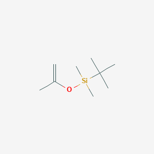 molecular formula C9H20OSi B13979075 tert-Butyl(dimethyl)[(prop-1-en-2-yl)oxy]silane CAS No. 74812-76-3