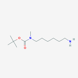 molecular formula C12H26N2O2 B13979093 Tert-butyl (6-aminohexyl)(methyl)carbamate 