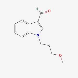 molecular formula C13H15NO2 B1397914 1-(3-Methoxypropyl)-1H-indole-3-carbaldehyde CAS No. 897949-13-2
