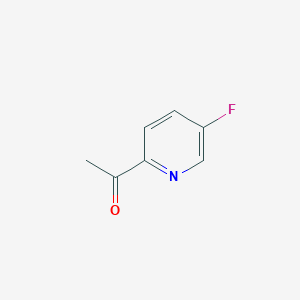 molecular formula C7H6FNO B1397919 1-(5-Fluoropyridin-2-yl)ethanone CAS No. 915720-54-6