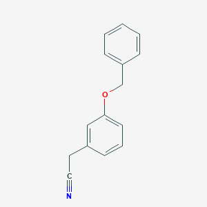 B139793 3-Benzyloxyphenylacetonitrile CAS No. 20967-96-8