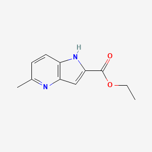molecular formula C11H12N2O2 B1397932 Ethyl 5-methyl-1H-pyrrolo[3,2-B]pyridine-2-carboxylate CAS No. 1132610-84-4