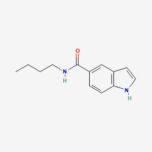 molecular formula C13H16N2O B13979396 N-Butyl-1H-indole-5-carboxamide CAS No. 467458-43-1