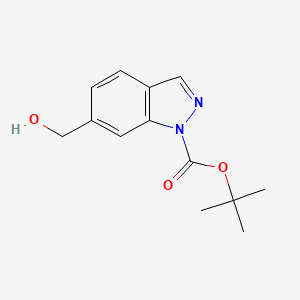 tert-Butyl 6-(hydroxymethyl)-1H-indazole-1-carboxylate