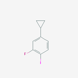 4-Cyclopropyl-2-fluoro-1-iodobenzene