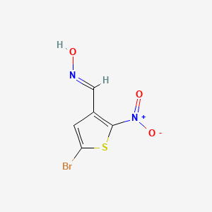 5-Bromo--2-nitrothiophene-3-carbaldehyde oxime