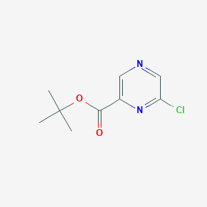 molecular formula C9H11ClN2O2 B13979590 Tert-butyl 6-chloropyrazine-2-carboxylate CAS No. 1259480-23-3