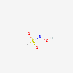 molecular formula C2H7NO3S B13979608 n-Hydroxy-n-methylmethanesulfonamide CAS No. 66110-38-1