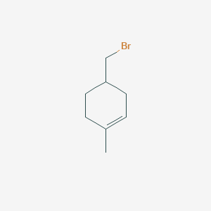 molecular formula C8H13Br B13979616 Cyclohexene, 4-(bromomethyl)-1-methyl- CAS No. 61860-11-5