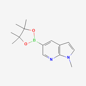 1-Methyl-5-(4,4,5,5-tetramethyl-1,3,2-dioxaborolan-2-YL)-1H-pyrrolo[2,3-B]pyridine