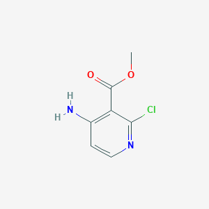 molecular formula C7H7ClN2O2 B1397964 Methyl 4-amino-2-chloronicotinate CAS No. 1018678-37-9