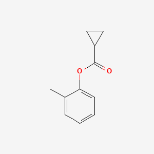 molecular formula C11H12O2 B13979652 2-Methylphenyl cyclopropanecarboxylate 