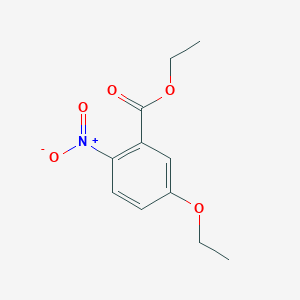 molecular formula C11H13NO5 B13979656 Ethyl 5-ethoxy-2-nitrobenzoate 