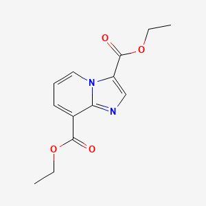 Diethyl imidazo[1,2-a]pyridine-3,8-dicarboxylate